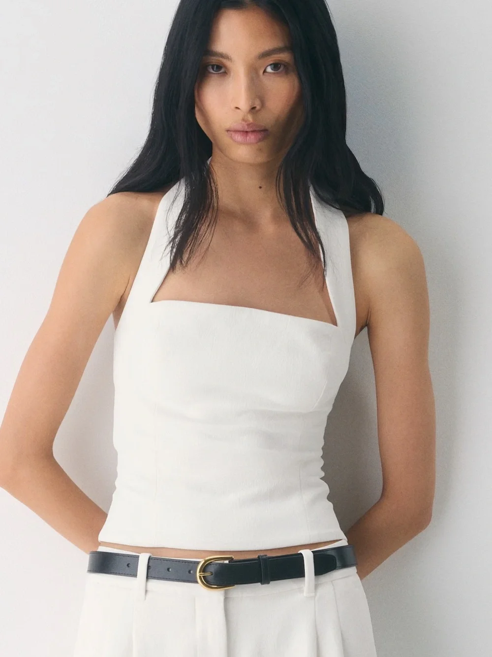 Aritzia Whisper Halter Top - Picture 2 of 9